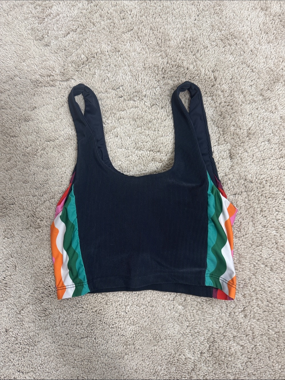 Beach Riot Tessa Ribbed  Crop Tank Top size Small - Picture 5 of 6
